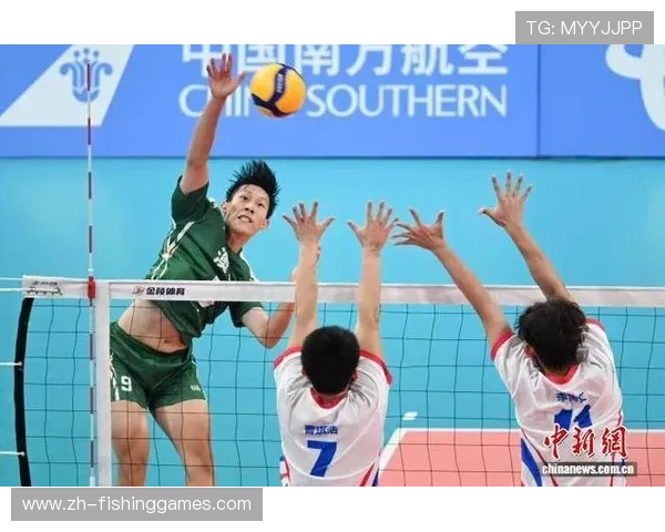 全运男排U18交叉赛 广东福建等队争四强席位